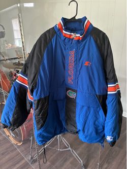 Vintage 90S Starter University Of Florida Gators Jacket XL RARE MENS QUARTER ZIP