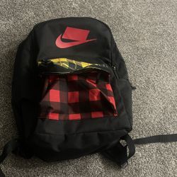 Black Nike book bag 