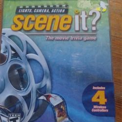 X Box 360 Video Game Scene It Lights Camera Action  4 Wireless Controllers 