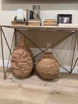 Marble console table