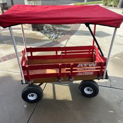 Radio Flyer Wagon/ Canopy/great Condition 
