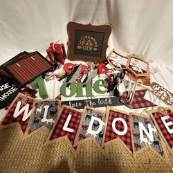 'Wild One' 1st Birthday Party Supplies + Decorations