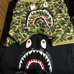 Bape Shorts Size L ,  Rock Revival Size 30 And 29 