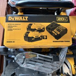Dewalt Batteries And Charger 