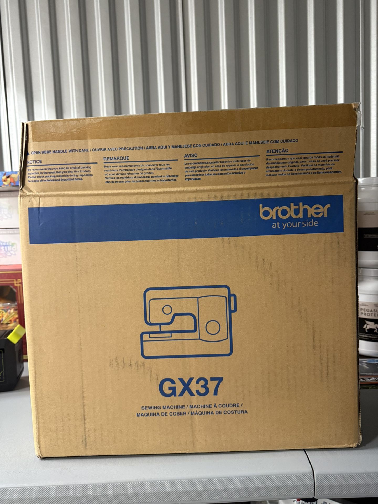 Brother GX37 computerized sewing machine NEW in box