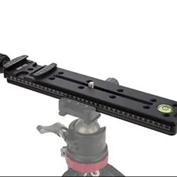 Camera Rail Nodal Slide 200mm Quick Release Plate Clamp with D-Ring Screws 