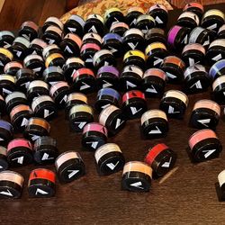 90 V Beauty Pure Colored Acrylic Collection – Huge Lot! (Neon, Glitters and more) Nail Supplies