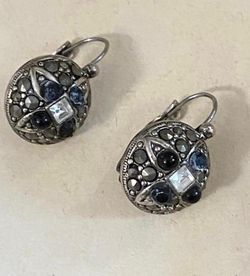 Aretes Stainless Piedra Joyeria Antigua 