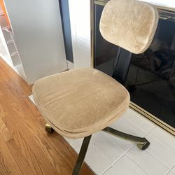 CK Gold Mid Century Modern Industrial Office Chair