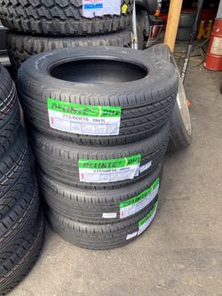 215/60R16 DELINTE $299 ALL 4 INSTALLED WITH FREE ALIGNMENT