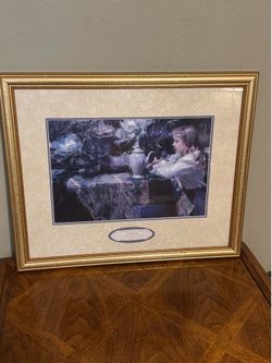 Christian Art in Beautiful Frame