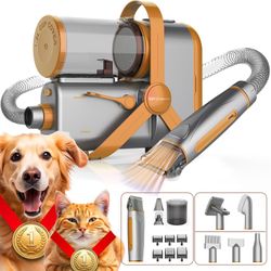 Pet Grooming Kit & Vacuum Hair Dryer