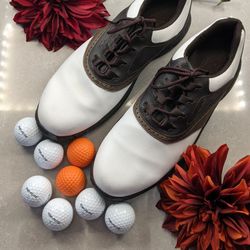 🏌️‍♂️FootJoy Golf Shoes  Size 12M & Golf Balls🏌️