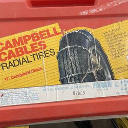 Campbell Cable Radial Tire chains 