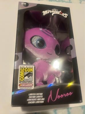 Miraculous Ladybug Plush Nooroo10″ Deluxe Kwami Limited Edition