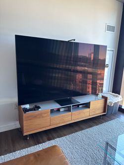 Castlery Zachary TV Stand — Walnut/Gray