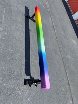 PreGymnastic  Balance Beam 8FT/  Rainbow Color
