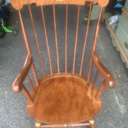 2005 Nichols And Stone Rocking Chair Penn State University Golden Seal 