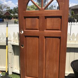 Front Door Solid Wood