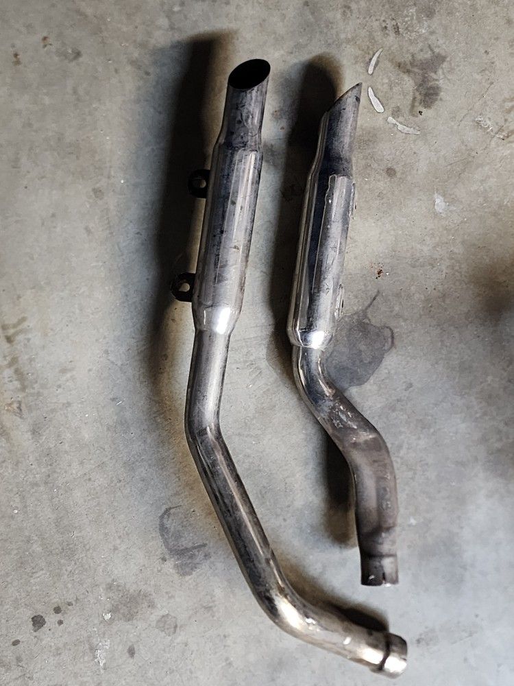 Harley Davidson Pandhead Exhaust Pipes
