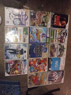 Lot of Wii games. Or individuals for sale if offer is fair