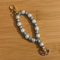 Mini Rosary Keychain 