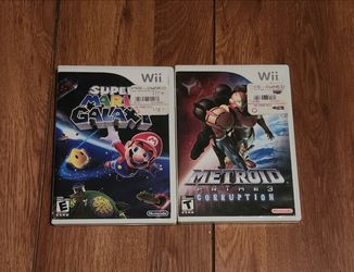 Mario and Metroid games