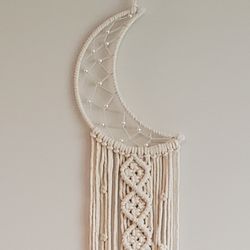 Moon rope wall decor