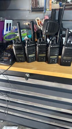 Motorola walkie-talkies