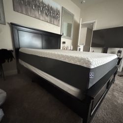 Queen bed frame