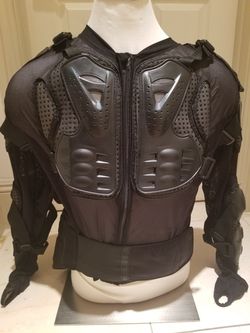 Full body armor motorcycle jacket/ vest
