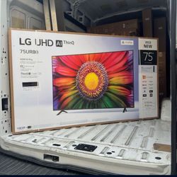 75 “ LG Smart 4K LED HDR TV