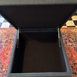 Large Ottoman With Storage