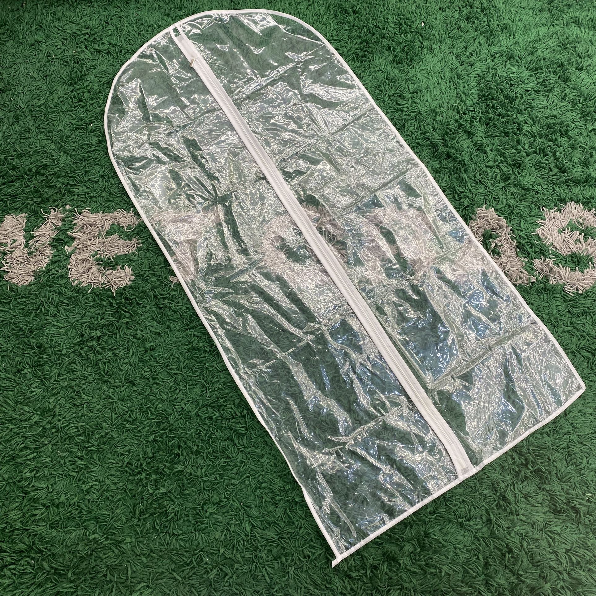 Clear Garment Bag with Zipper