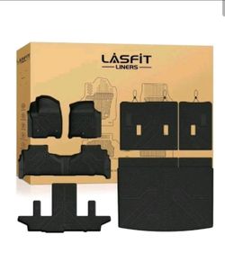 LASFIT Floor Mats for Chevy Suburban/GMC Yukon XL/Escalade ESV 2021-2026