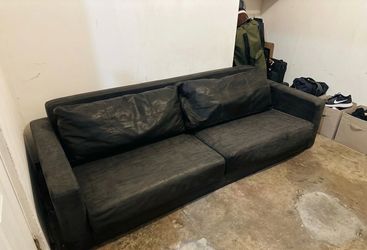Free Faux Leather Couch