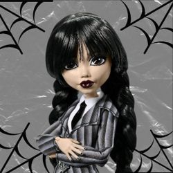 Monster High Wednesday Collectible Doll, Wednesday Addams