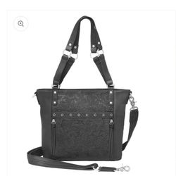 GTM Original BOHO Leather Shoulder to Crossbody Purse