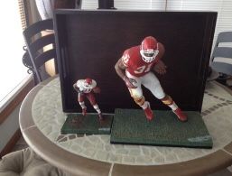 Priest Holmes 12” McFarland Figure