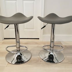 Swivel Adjustable Height Bar Stool (Set Of 2)