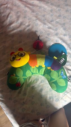 Baby tummy time caterpillar