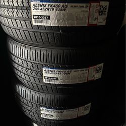 Falken Azenis FK460 A/S 255/45/19 -65,000 mile tire