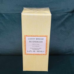 Brand New Lucky Brand Re/Energize Fragrance 