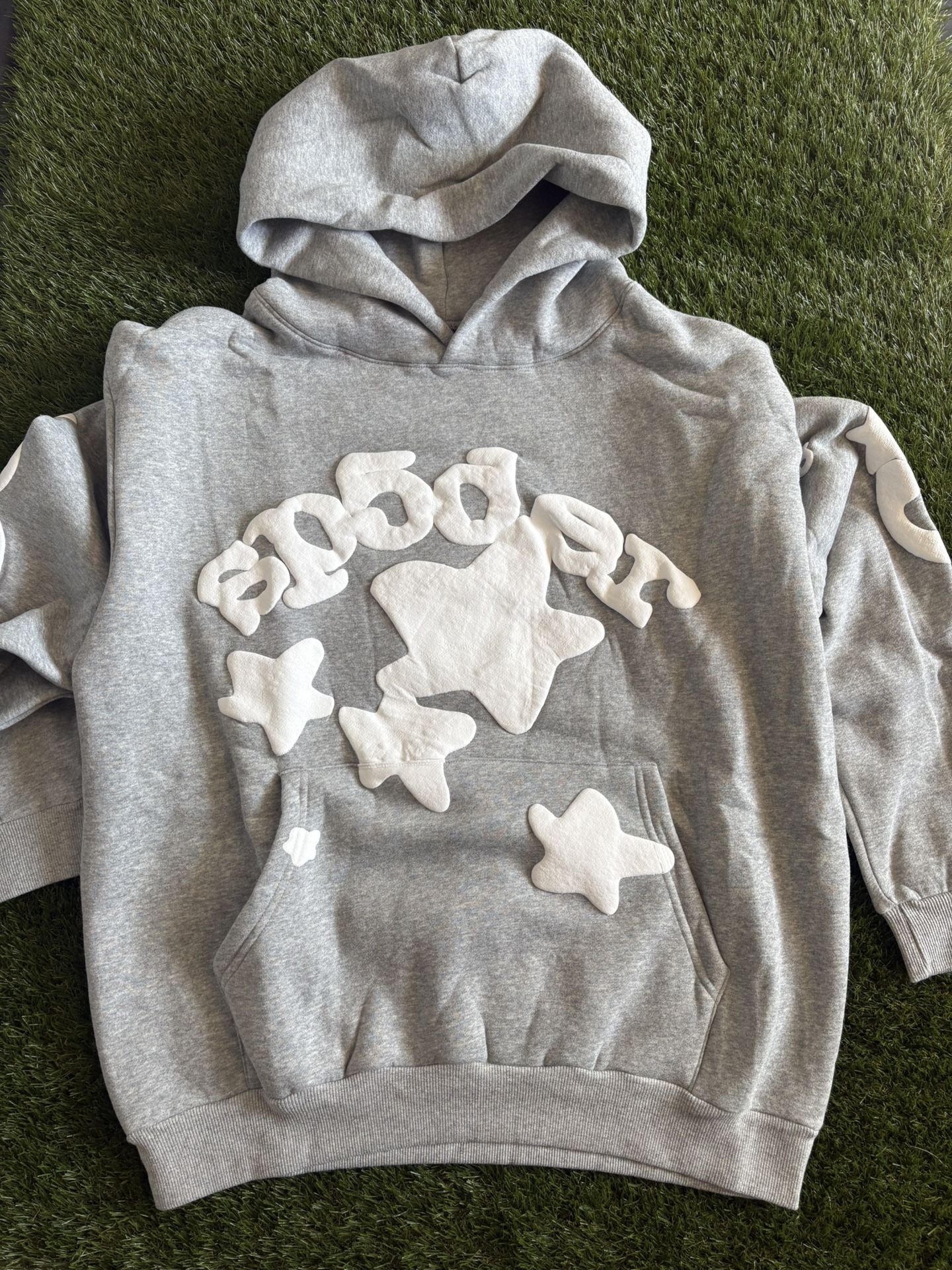 Grey Spider Hoodie