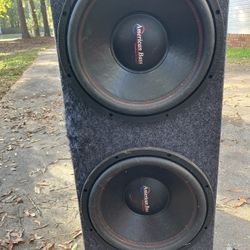 American bass 15” Subwoofers