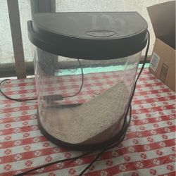 Fish Tank With Gravel(No Filters)