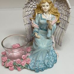 Vintage Avon Angel Candle Holder