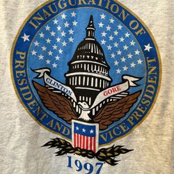 Vintage 1997 Clinton Gore President Shirt Men’s Size XL 