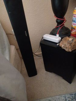 Onkyo sound bar and sub woofer