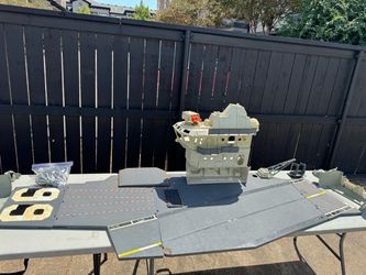 Gi joe USS Flagg used incomplete  &9934